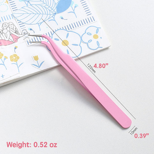 Medivita Präzisions-Pinzettenset aus rostfreiem Edelstahl, ideal für Detailarbeiten in Kosmetik und Bastelprojekten.
