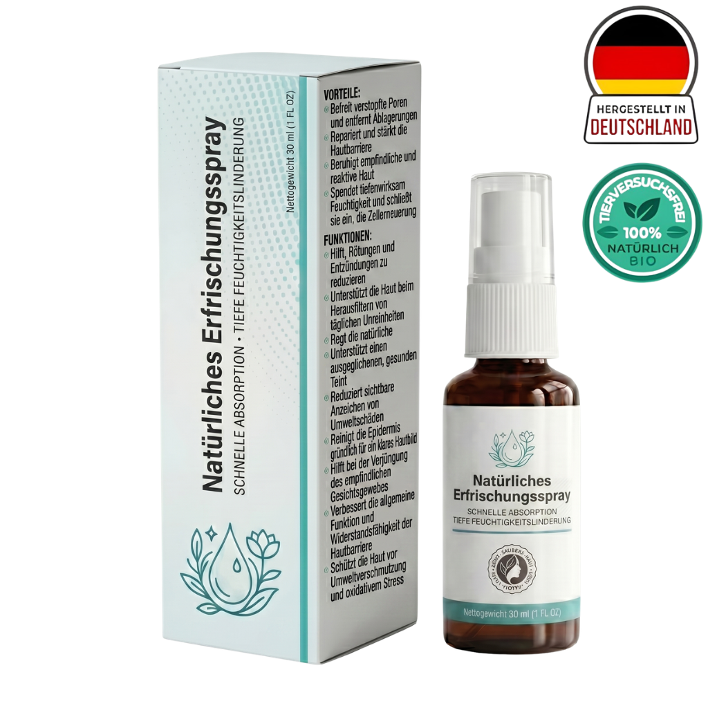 Erfrischendes Spray