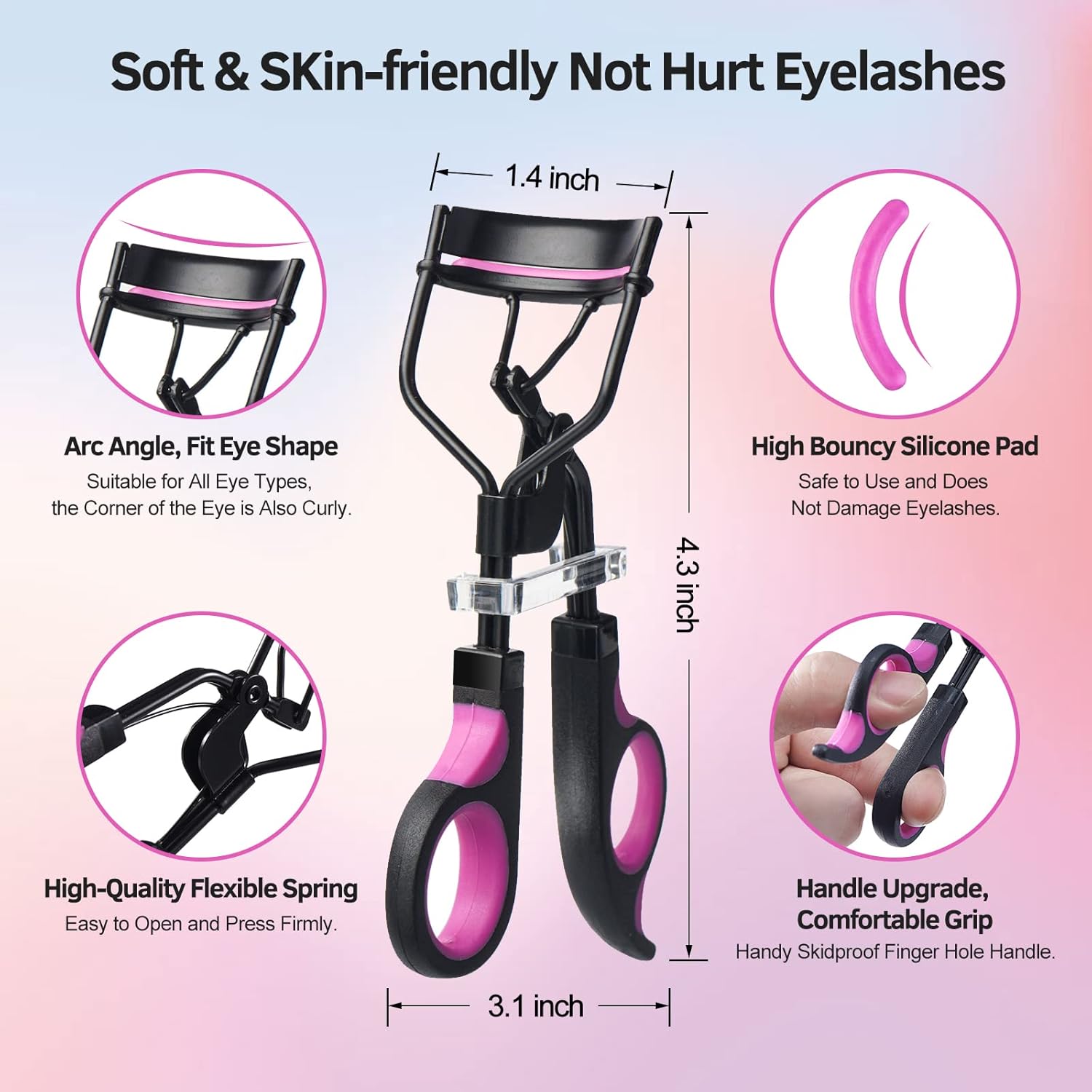 Medivita Wimpern Styling Set image showing precision eyelash curler with ergonomic grip and high-quality materials.
