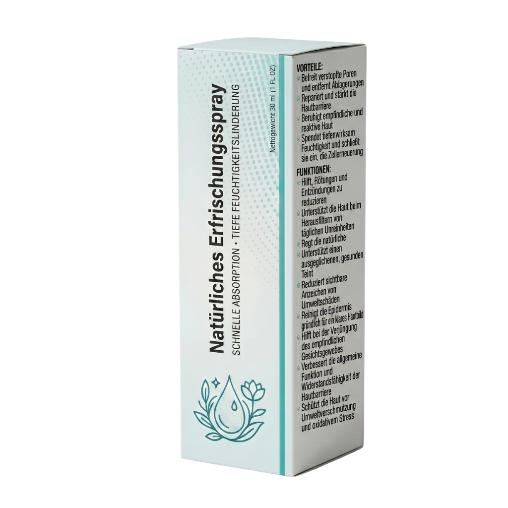 Erfrischendes Spray