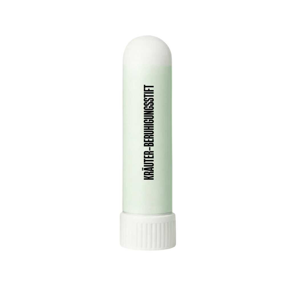 Kräuter-Beruhigungsstift - hautpflegendes Produkt für erfrischte und glatte Haut.