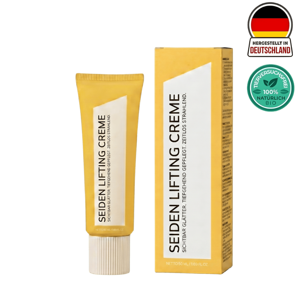 Bild der Seiden Lifting Creme, eine Beauty-Creme für straffere und glattere Haut.