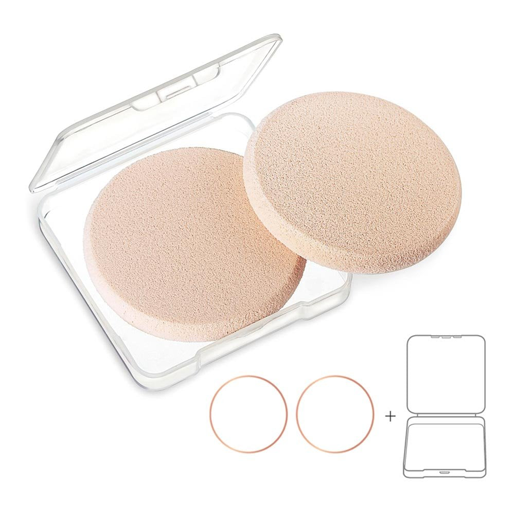 Medivita Make-up Schwämme – Foundation Blender Set, zwei weiche Schwämme im transparenten Gehäuse für makelloses Make-up.