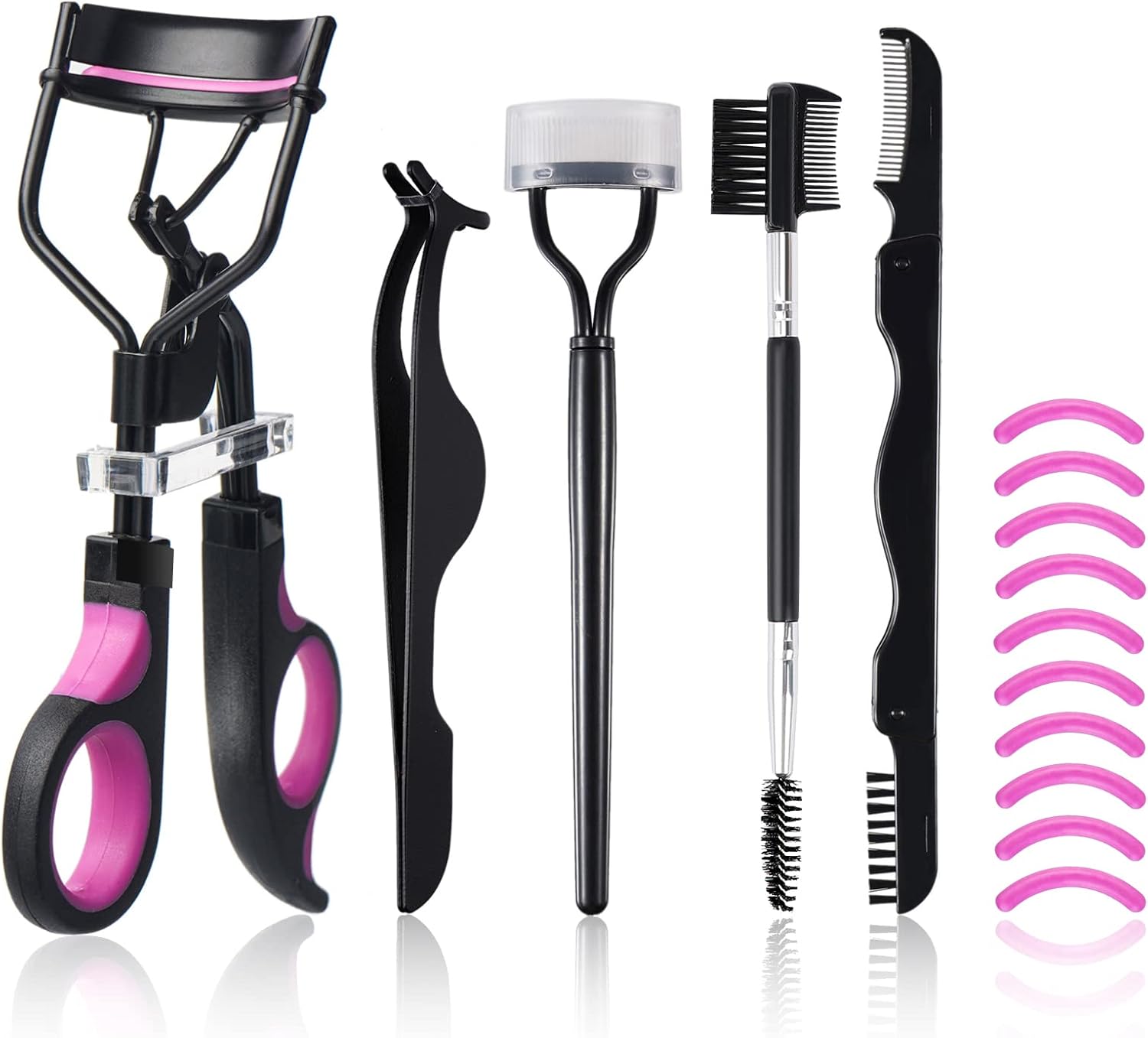 Medivita Wimpern Styling Set - hochwertiges Wimpernstyling Set mit Wimpernzange und Zubehör für gepflegte Wimpern.