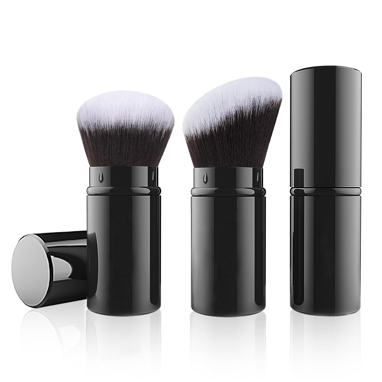 Medivita Retractable Make-up Pinsel in sleek design with soft bristles for flawless makeup application.