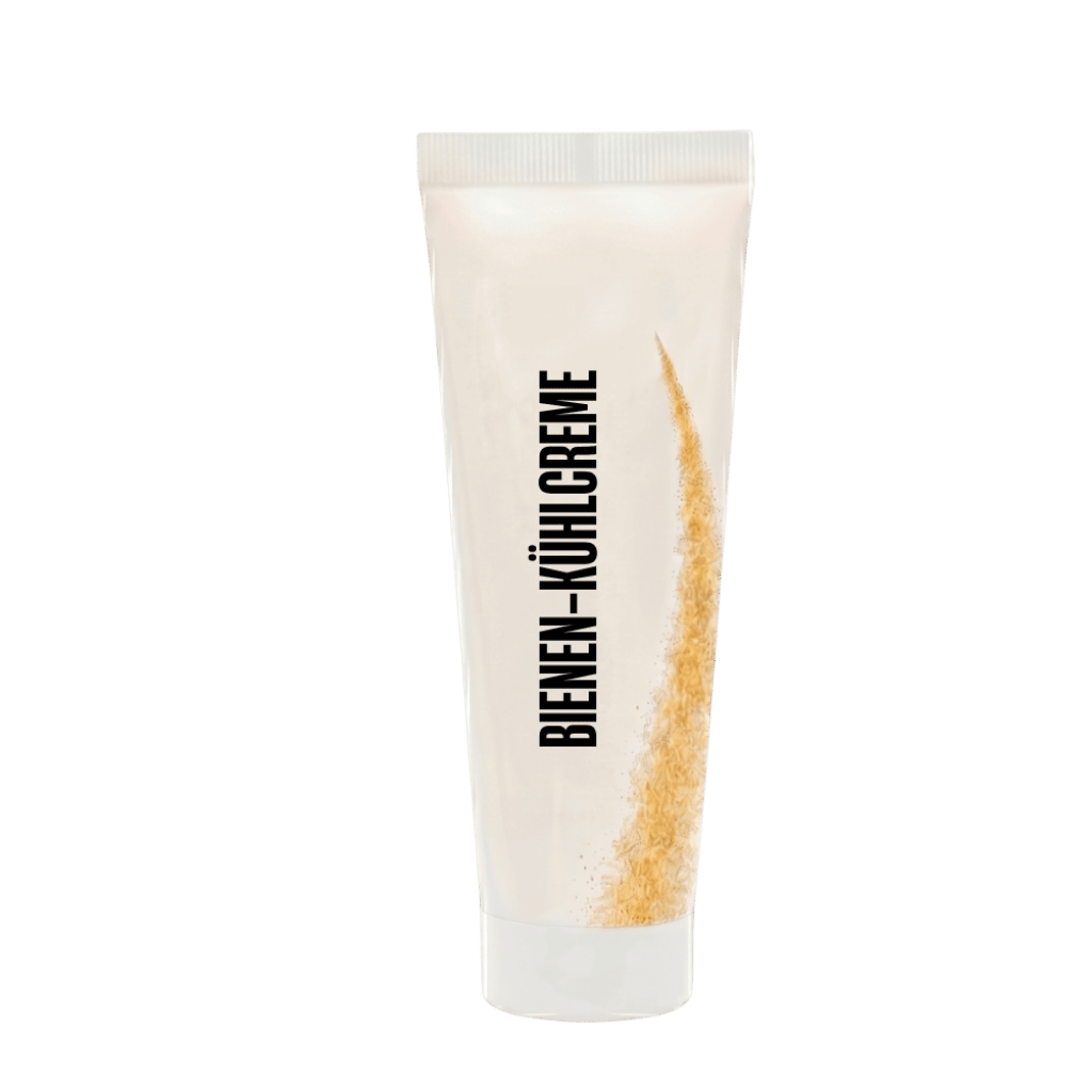 Bienen-Kühlcreme in einer Tube, für intensive Feuchtigkeit und geschmeidige Haut.