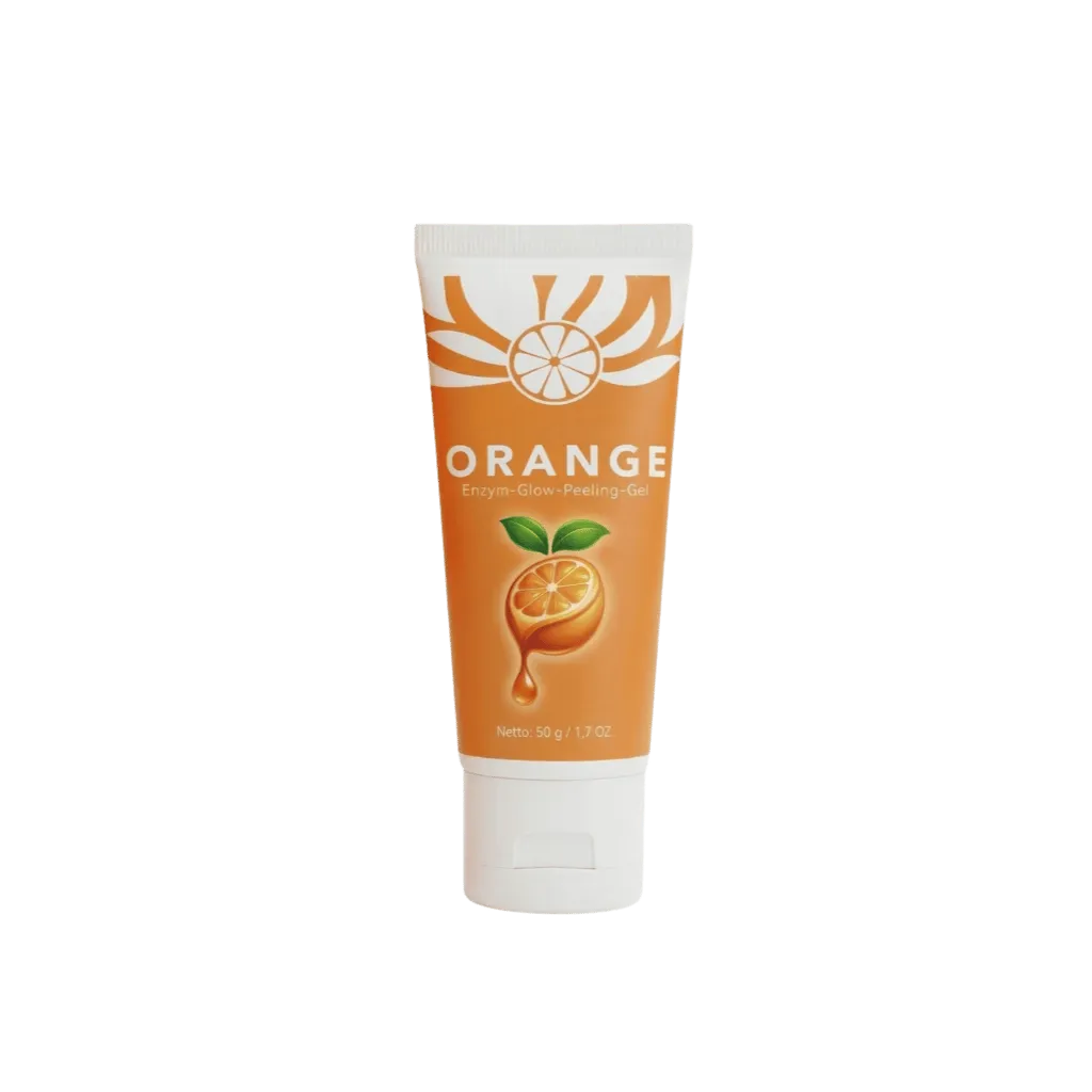 Orangen Enzym-Gel