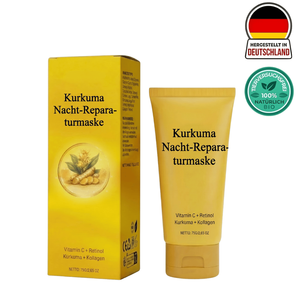 Premium Kurkuma Gesichtsmaske-Creme