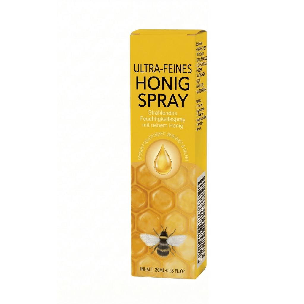 Ultrafeines Honigspray