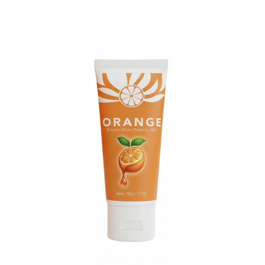 Orangen Enzym-Gel