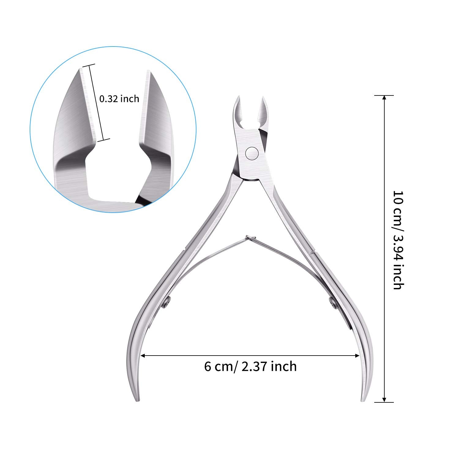 Medivita Nagelhautzange Edelstahl mit präzisen Klingen und ergonomischem Design für perfekte Maniküre.