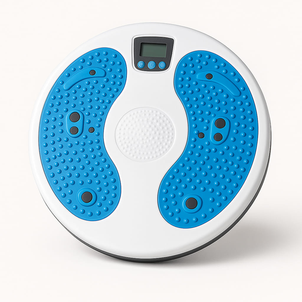 Medivita DrehFit-Board für effektives Core-Training und Fußreflexzonenmassage, ideal für Zuhause.