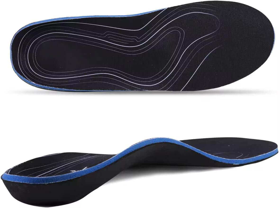 Medivita Orthopädische Einlegesohlen, hochwertige Sohlen bieten Unterstützung bei Plantarfasziitis und Senkfuß.