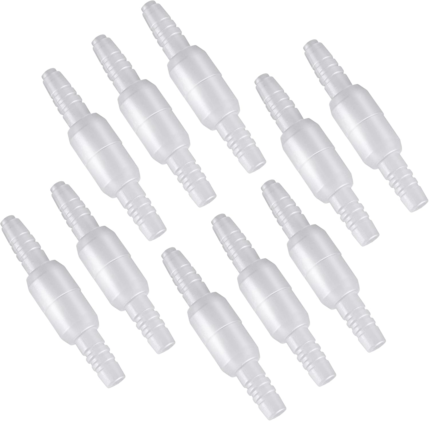 Medivita OxySpin Schlauchadapter – 10er-Set für zuverlässige Sauerstoffschlauchverbindungen ohne Verwicklungen.