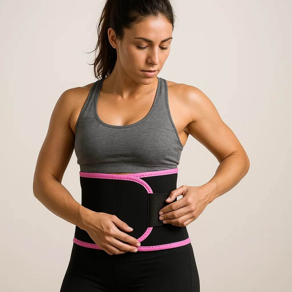 Medivita SchweißForm – ergonomischer Taillengurt für intensiveres Workout und Schweißprozessförderung.