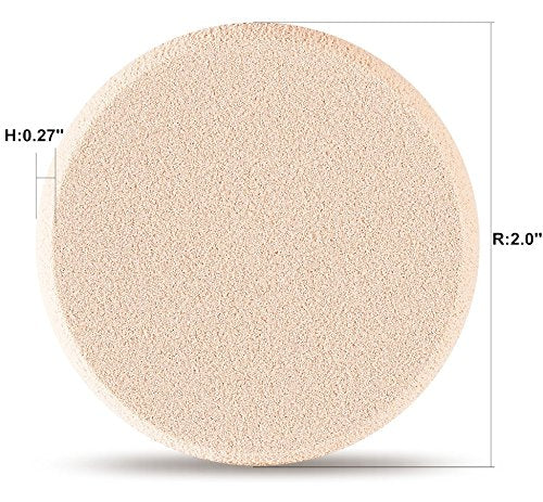 Medivita Make-up Schwämme – Foundation Blender Set, runder, latexfreier Schwamm für gleichmäßiges Auftragen von Make-up.
